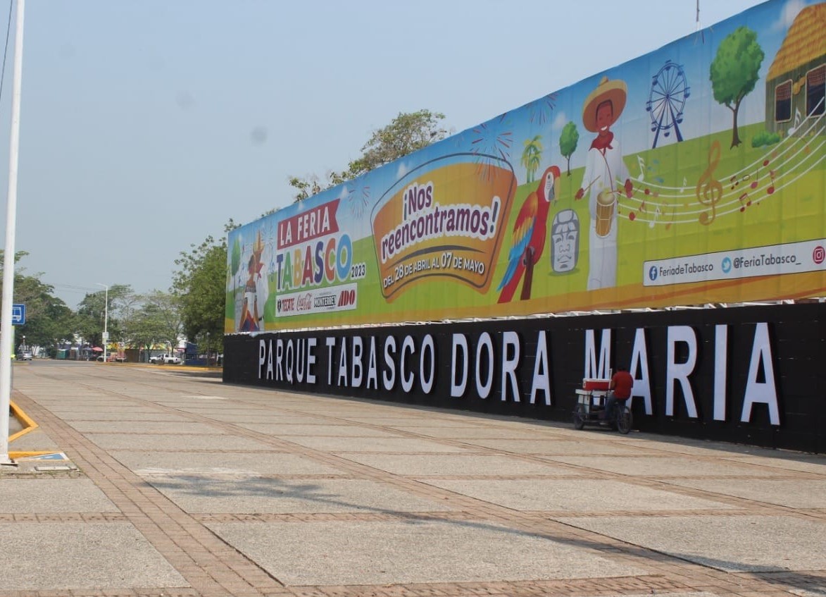 Parque Tabasco estará listo para la Preferia y Feria Tabasco