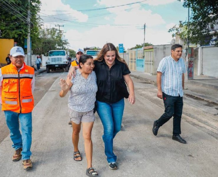 ¡Calle repavimentada en la Mulsay! Vecinos celebran el cambio