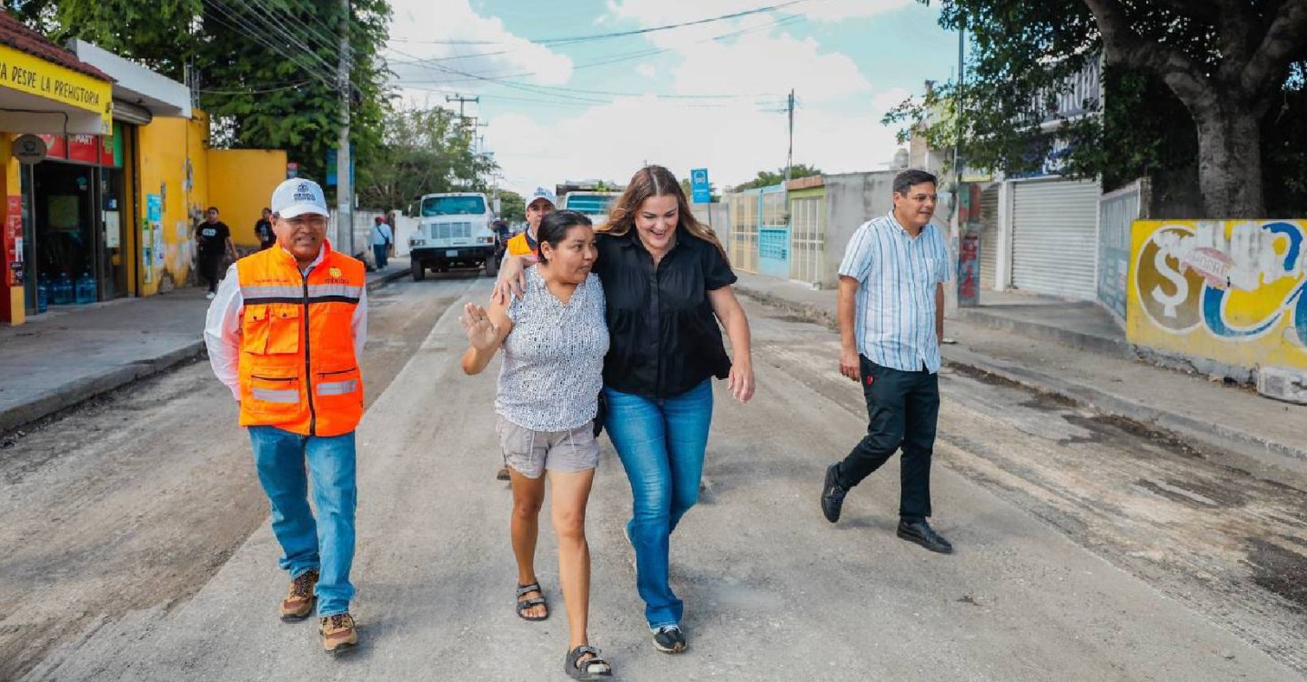 ¡Calle repavimentada en la Mulsay! Vecinos celebran el cambio