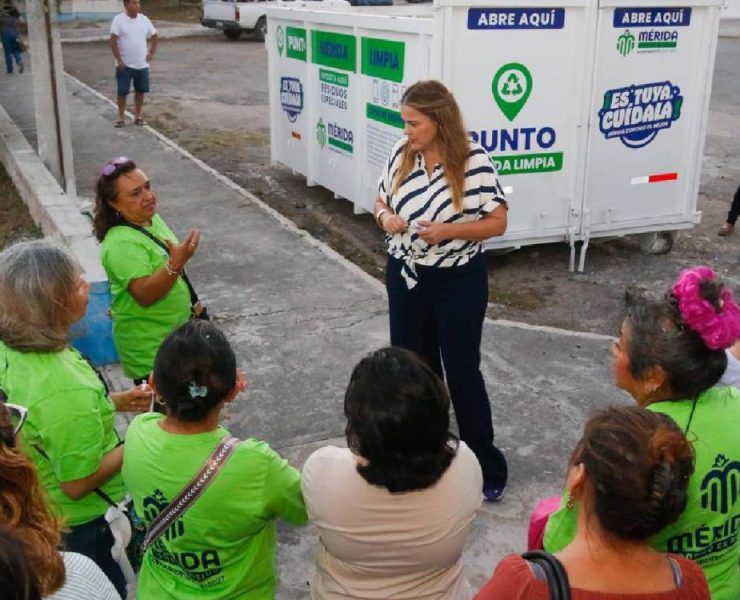 ¡Contenedores en Mérida para fomentar la limpieza! Descubre esta estrategia innovadora