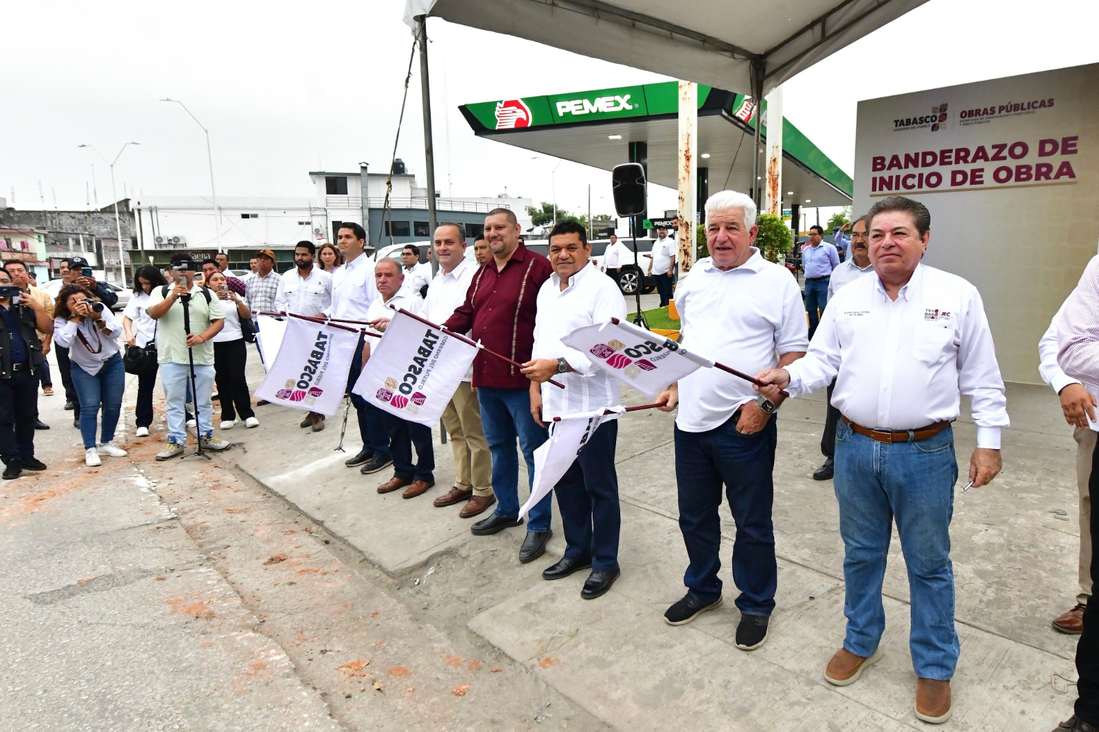 rehabilitación del Puente Huapinol en Macuspana