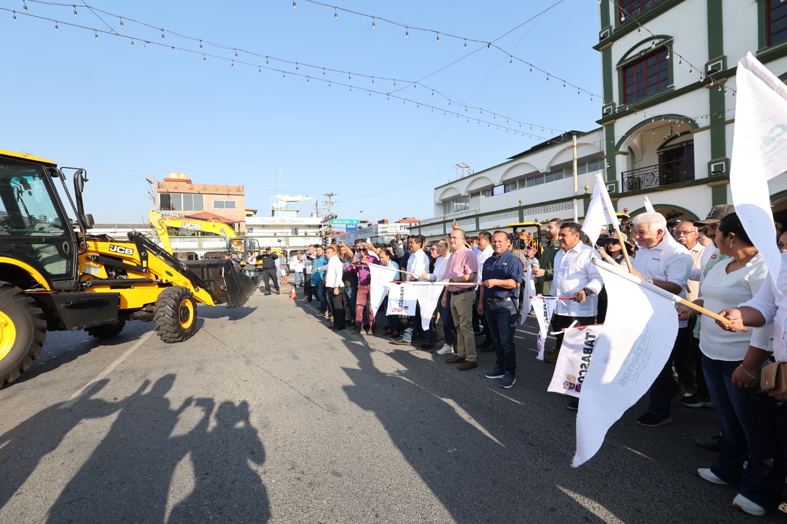 El gobierno del Pueblo arrancó obras 