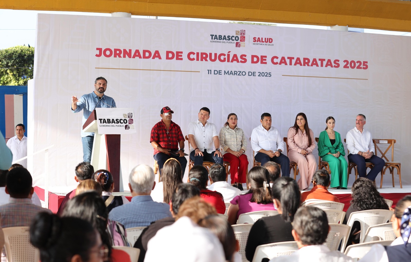 Inicia Jornada de Cirugías de Cataratas en Cunduacán