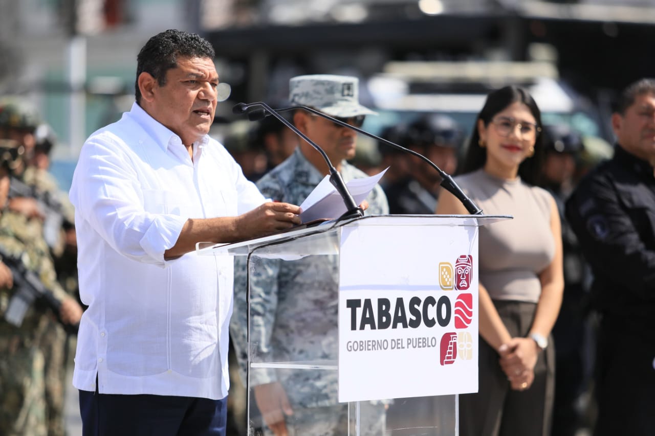 Refuerzan acciones de seguridad en Tabasco con nuevo grupo de élite