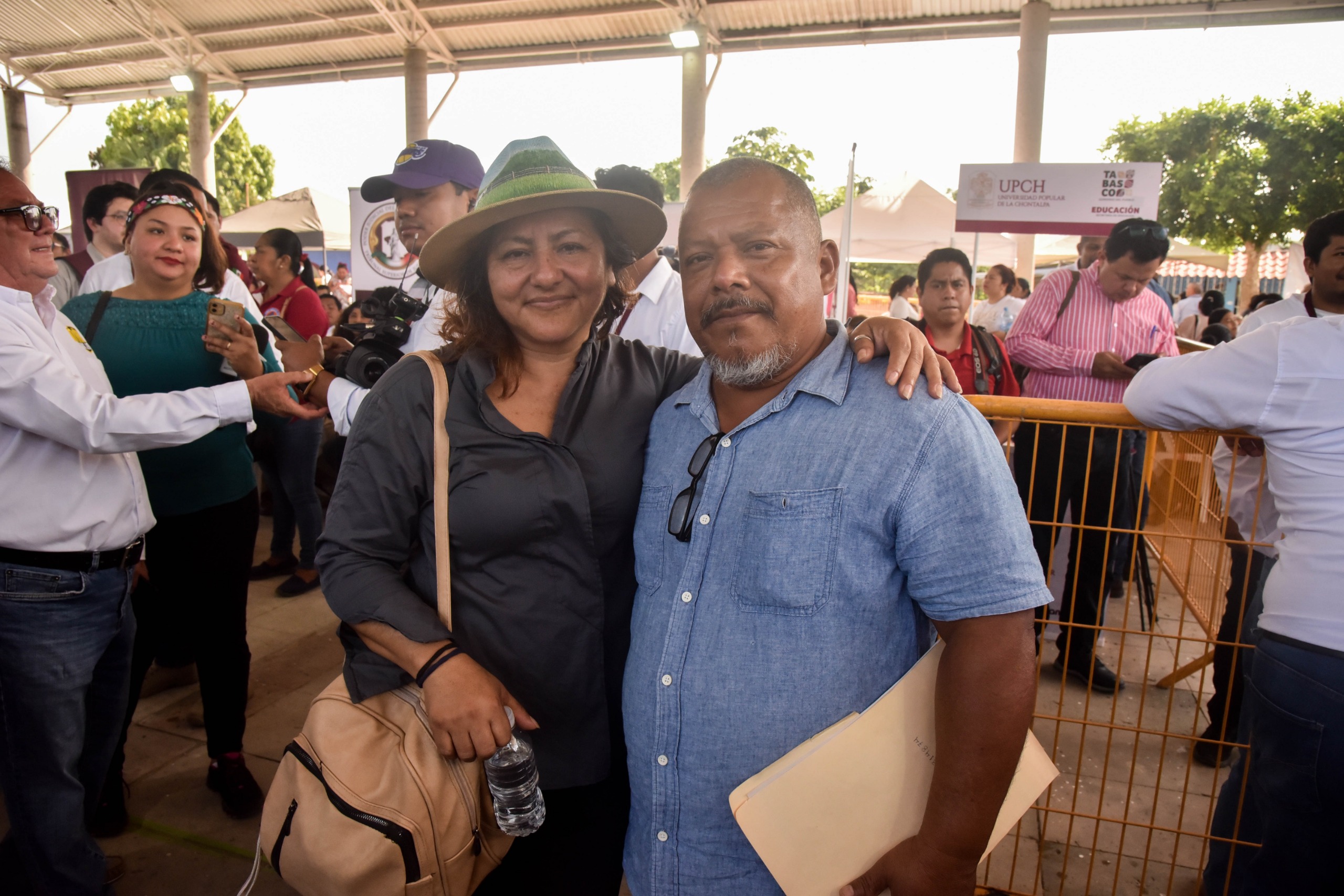 doña Verónica Méndez y su esposo