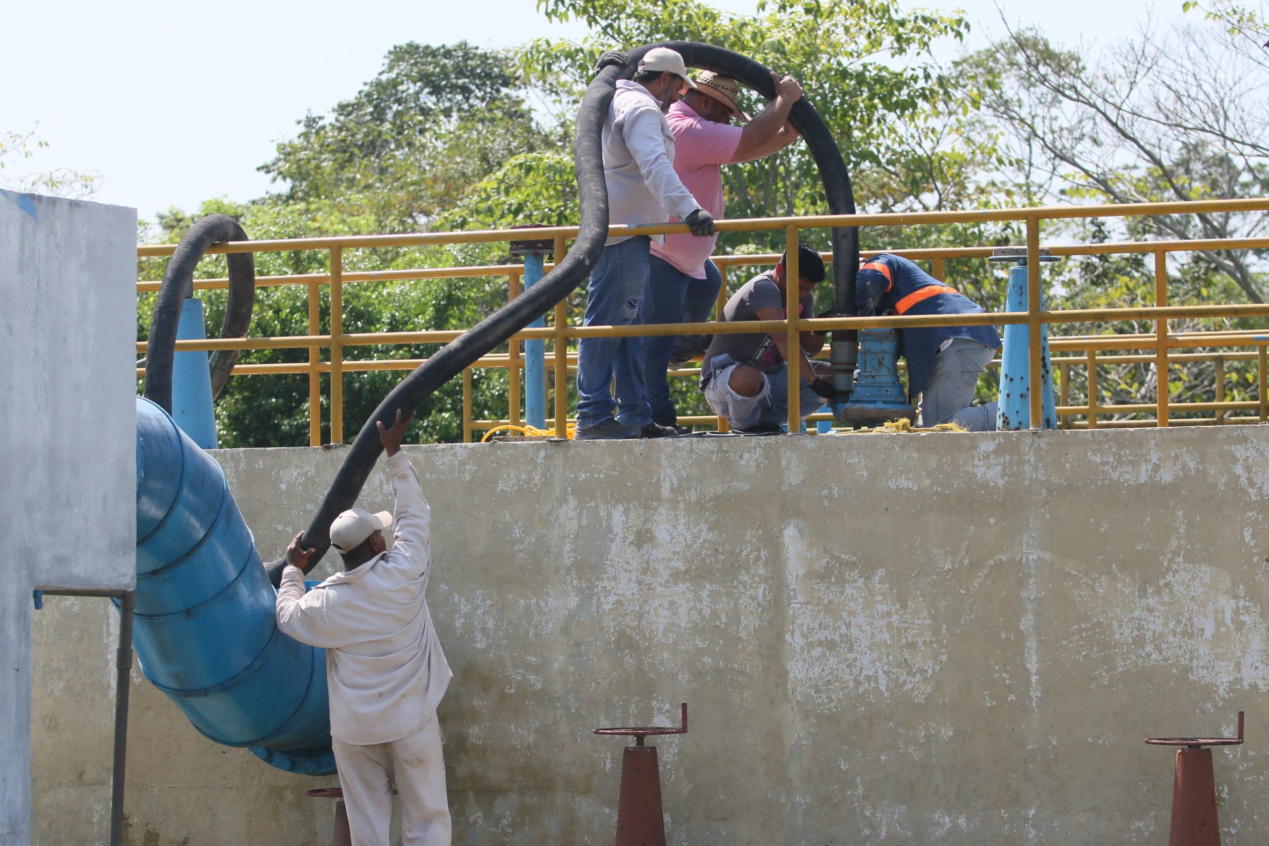 rehabilitación de sedimentadores