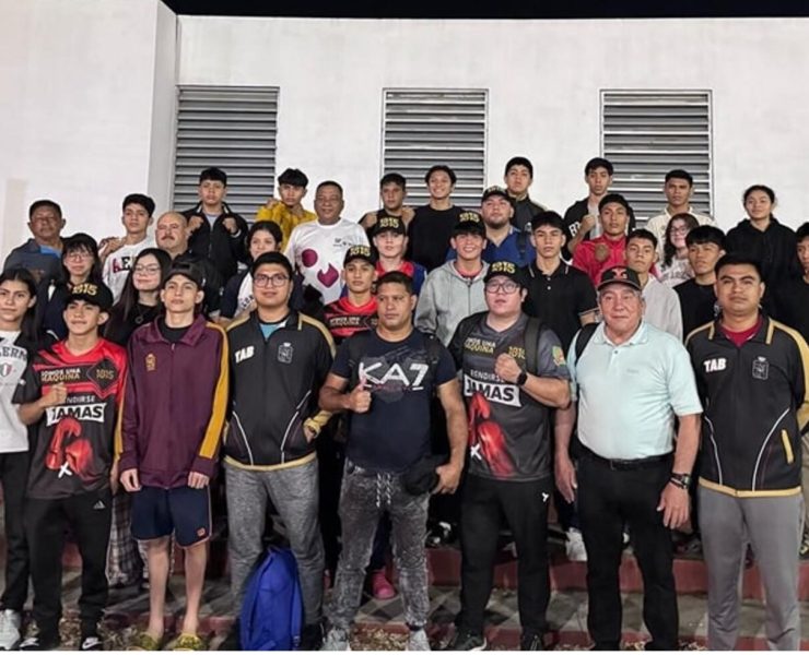 Atletas y pugilistas tabasqueños