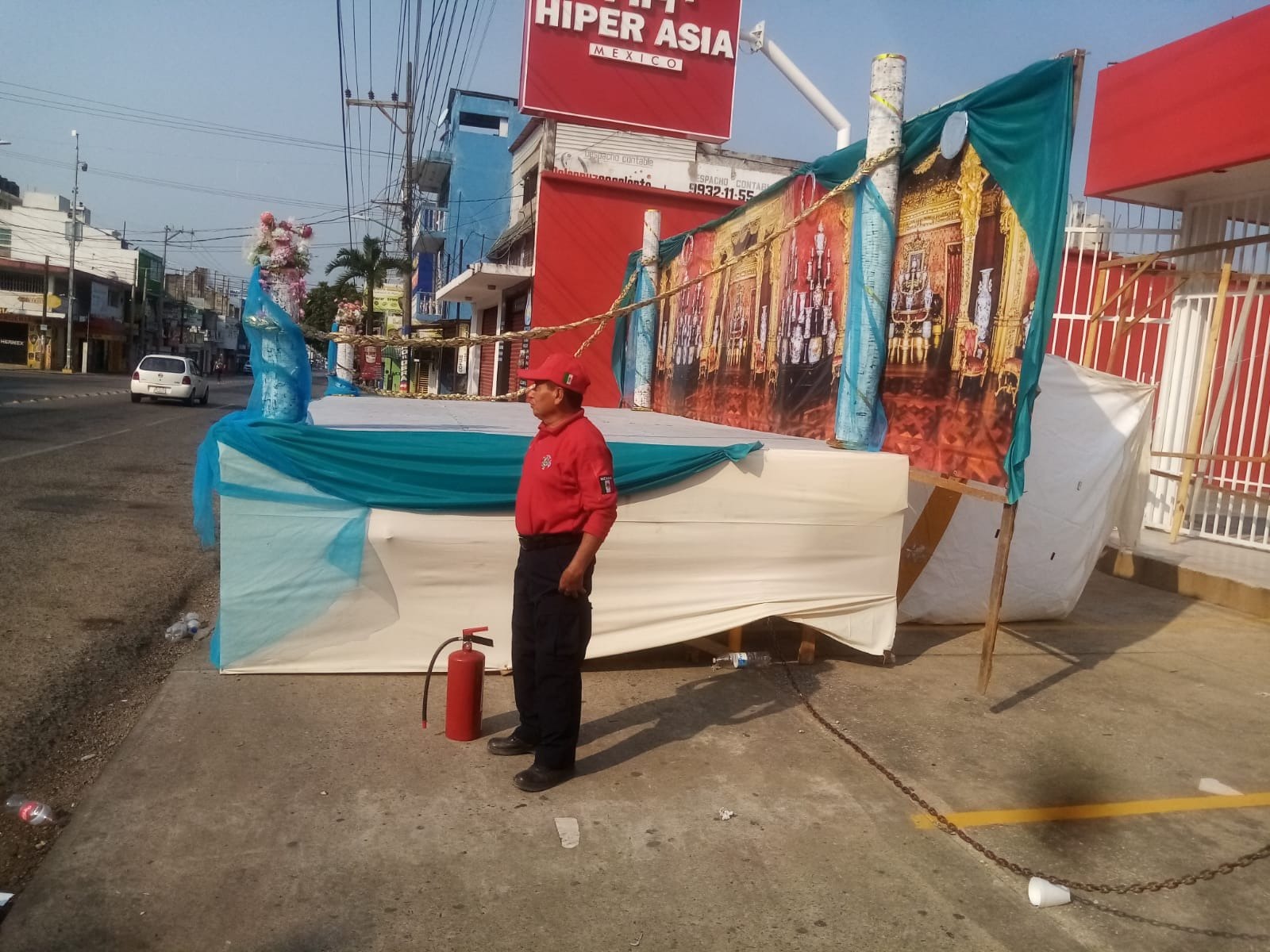 seguridad en Viacrucis de Tamulté