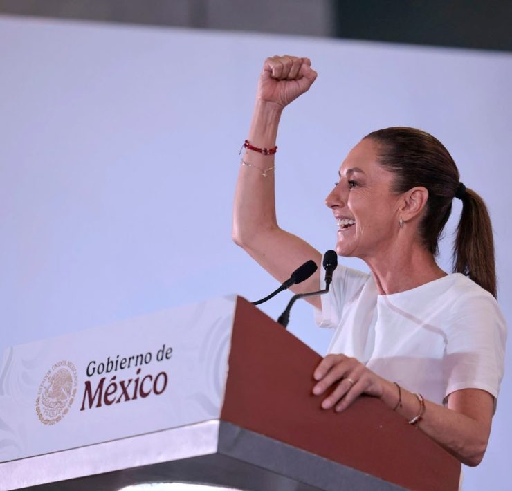 Voto masivo el 1 de junio llama la presidenta Sheinbaum