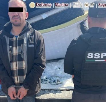 Detienen a sujeto con más de 200 kg de metanfetaminas