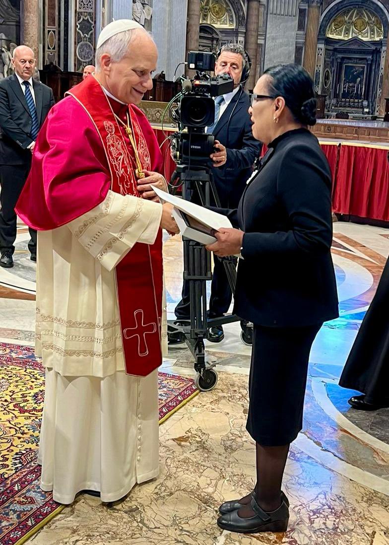 El Papa León XIV