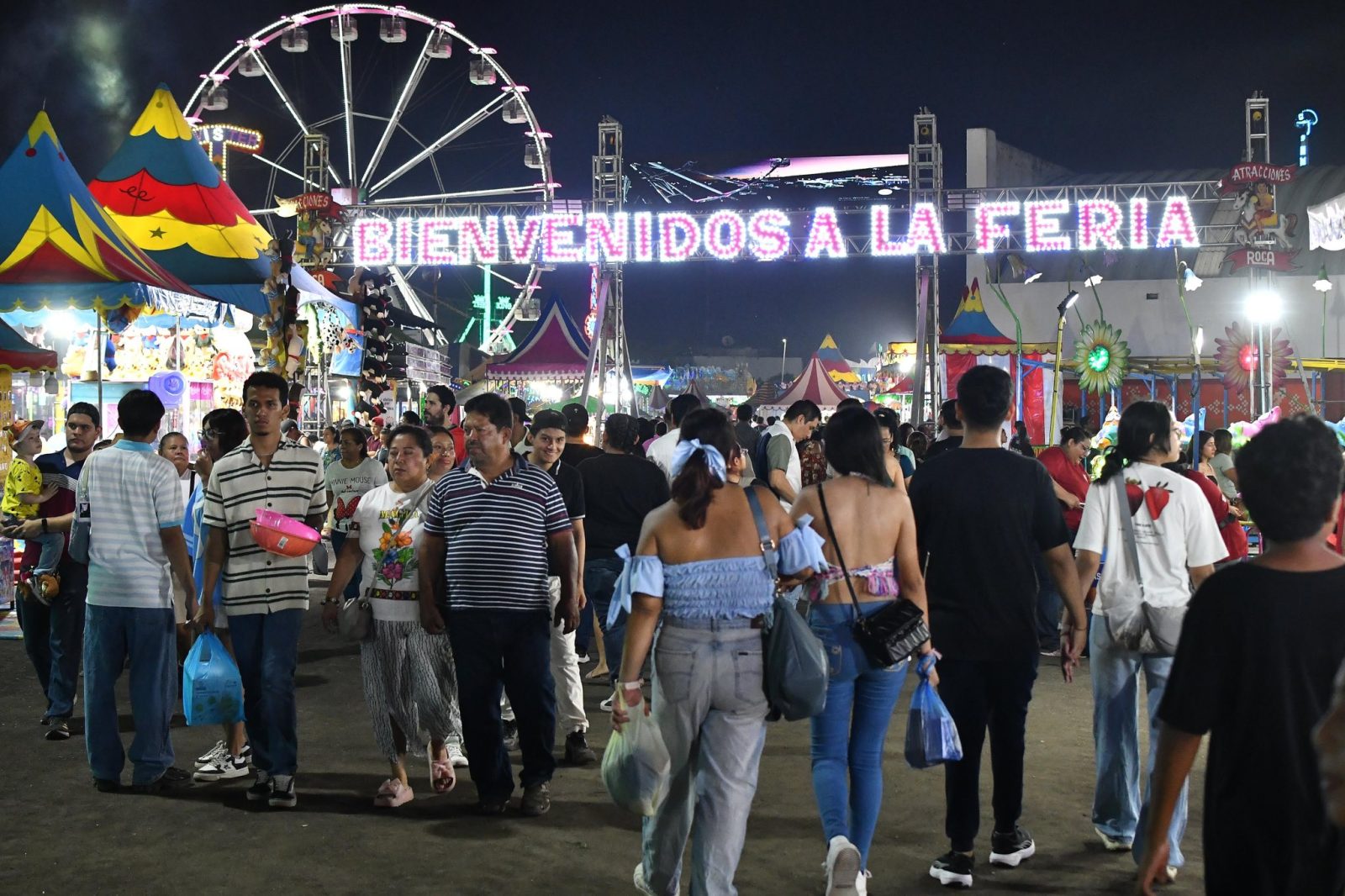 juegos mecánicos de la Feria Tabasco 2025