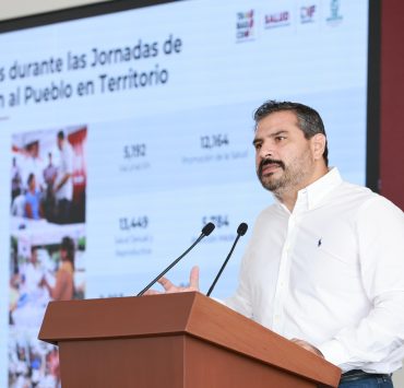 Ofrece Salud más de 66 mil acciones en Jornadas en Territorio