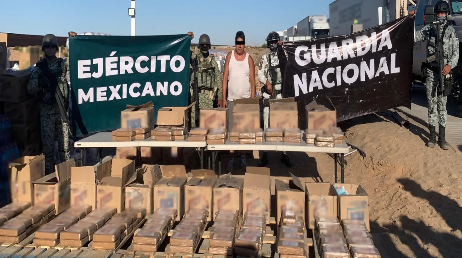 Asegura Ejército Mexicano 180 paquetes de cocaína