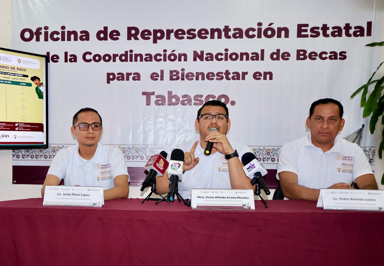 Calendario de pagos de Continuidad de becas del Bienestar