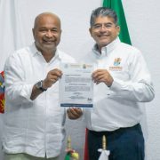 Carlos Güemes como secretario del Ayuntamiento de Paraíso