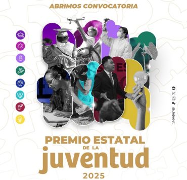 Lanzan convocatoria al Premio Estatal de la Juventud 2025