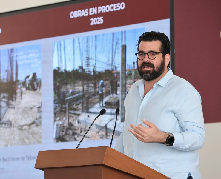 obras públicas en el primer semestre de 2025