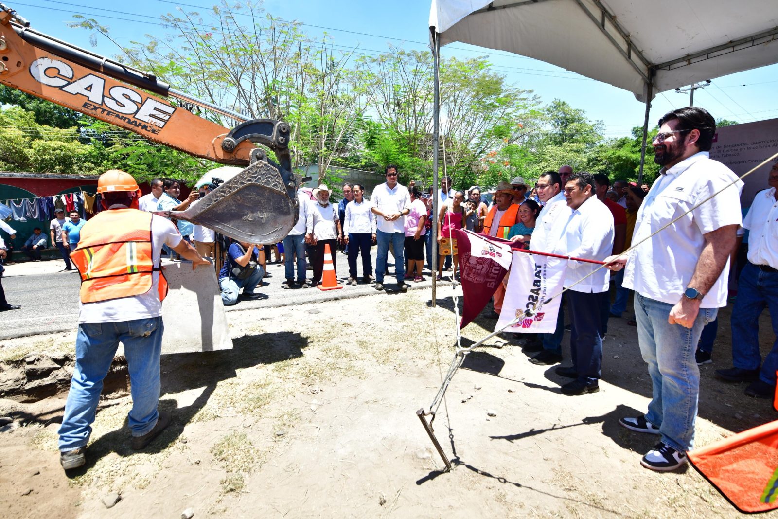 En marcha obras en Centla