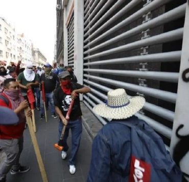 Gobierno federal rechaza actos vandálicos de la CETEG en oficinas del SNTE