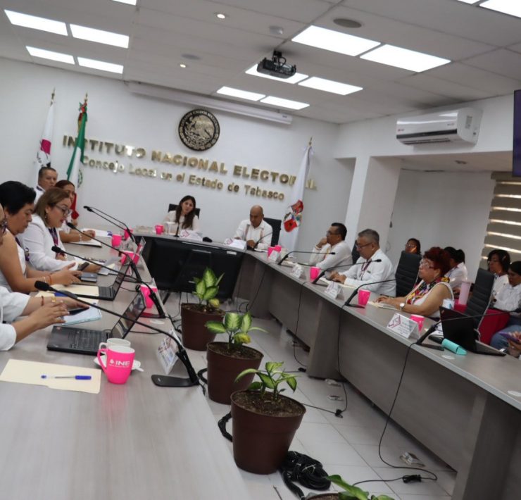 INE Tabasco garantiza seguridad del voto