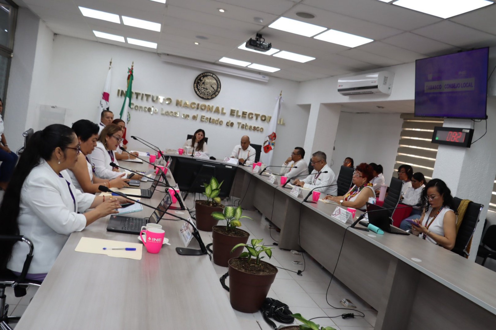 INE Tabasco garantiza seguridad del voto