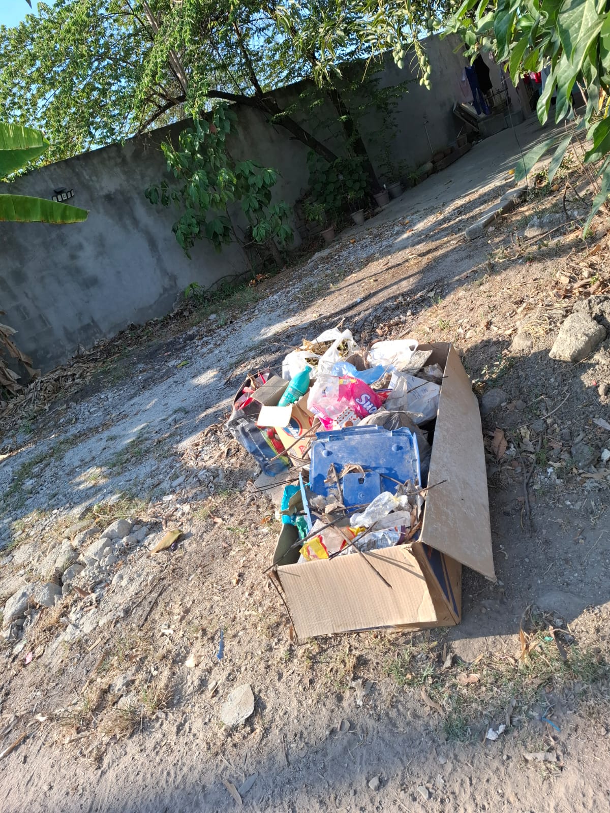 La Miguel Hidalgo entre basura