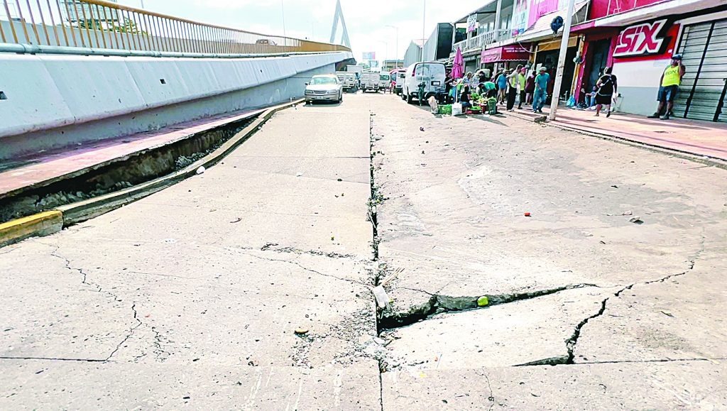 Persisten los hundimientos en Villahermosa