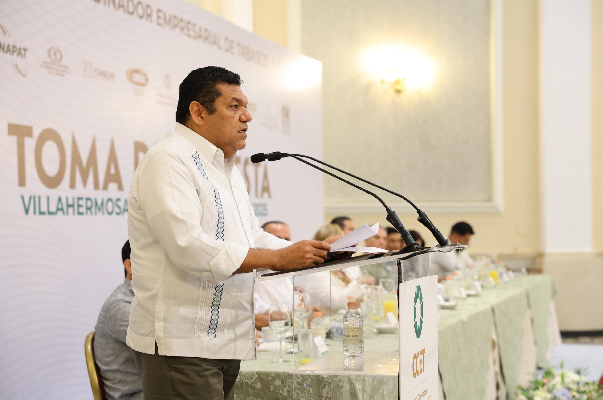 Toman protesta a nueva directiva del Consejo Coordinador Empresarial 