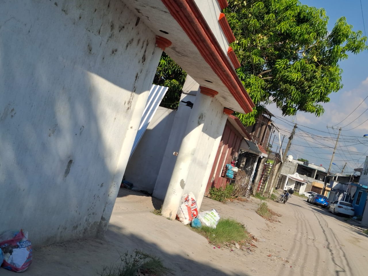 la colonia está olvidada