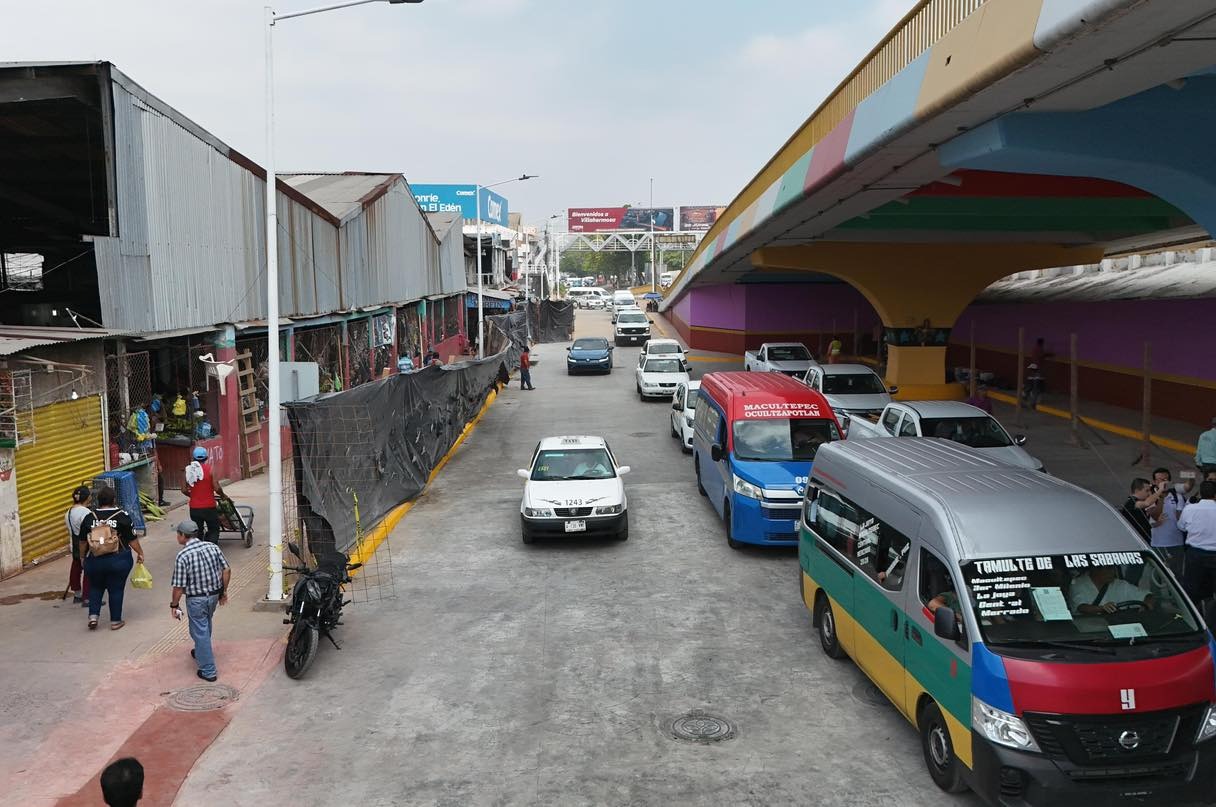 trabajos de reparación del hundimiento