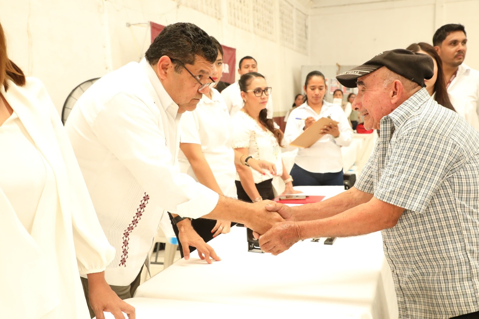 Atención al Pueblo en la comunidad de Estación Chontalpa