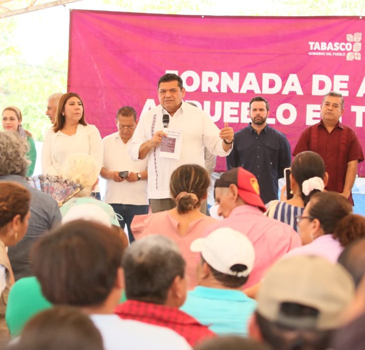 Empieza quinta vuelta a territorio en Huimanguillo