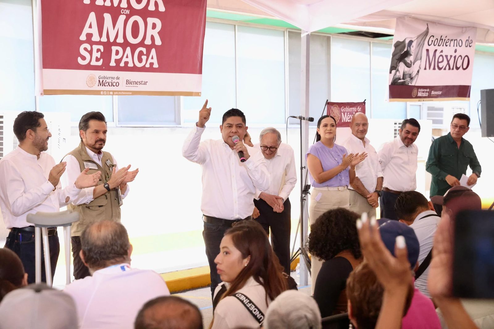 Denuncian ofensivas mediáticas de Gallardo al margen de giras de Sheinbaum en SLP