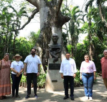 Recorre el gobernador Javier May Rodríguez el Parque La Venta