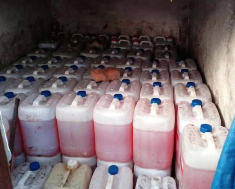 Aseguran en Tabasco más de 112 mil litros de hidrocarburo