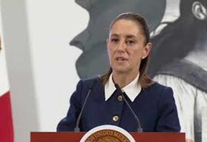 La presidenta Claudia Sheinbaum