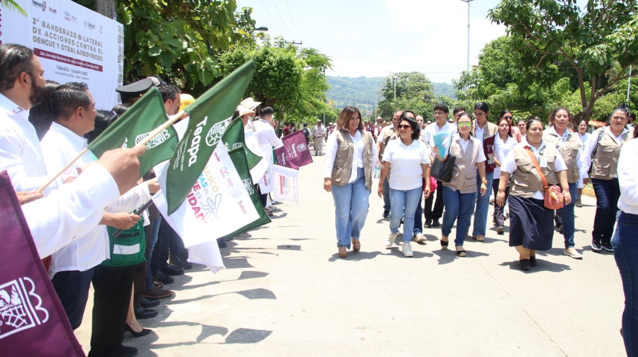 Segundo Banderazo Bilateral de Acciones Intensivas contra el Dengue 