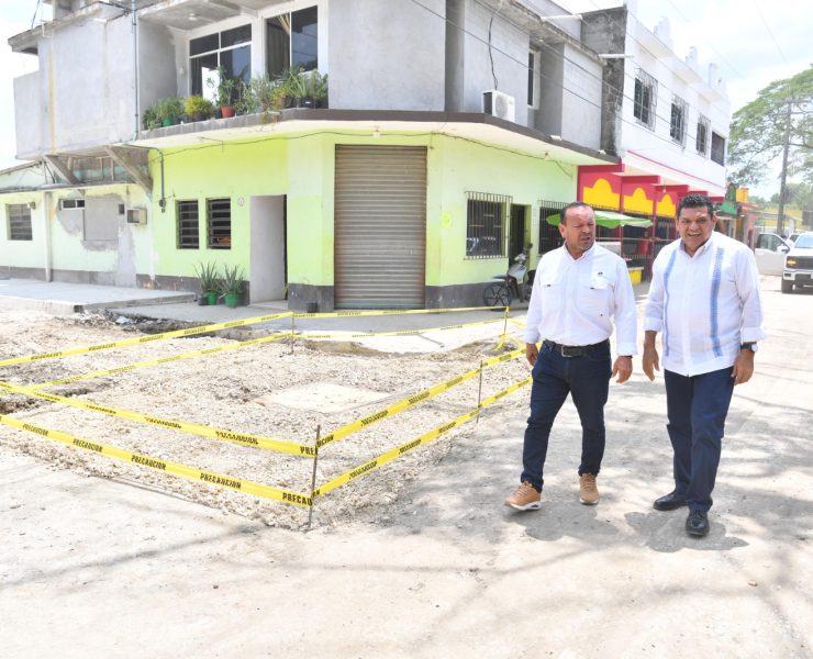 Calles dignas y ampliación de escuelas fortalecen la esperanza