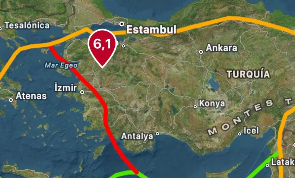 Sismo en Turquía derrumba edificios: Detalles del epicentro y daños