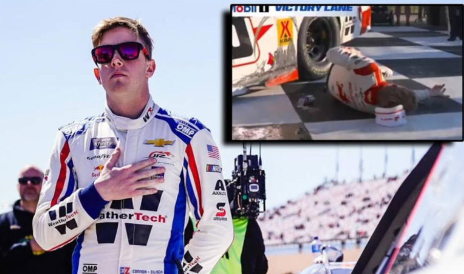 Piloto de Nascar sufre grave accidente celebrando su victoria y es llevado al hospital