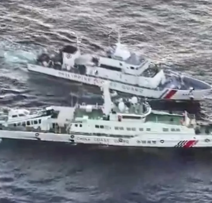 Filipinas culpa a China por colisión de barcos en el Mar de China Meridional