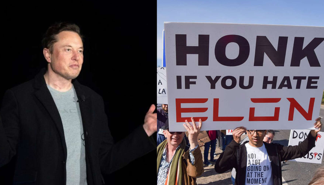 La caída en la popularidad de Elon Musk se acelera