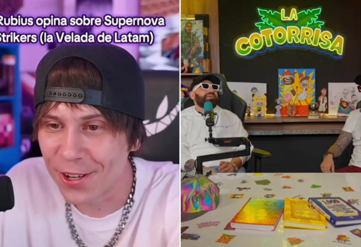 El Rubius critica a 'La Cotorrisa' por el evento "Supernova Strikers"