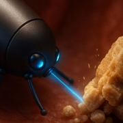 Micro robot rompe piedras en los riñones en un nuevo procedimiento médico