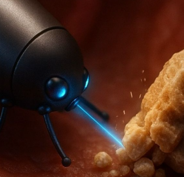 Micro robot rompe piedras en los riñones en un nuevo procedimiento médico