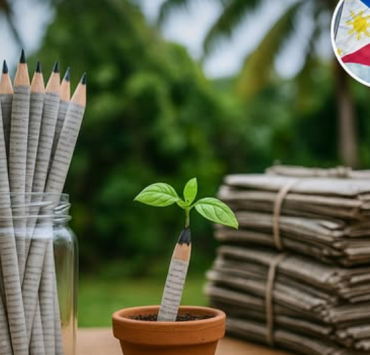 Lápices que siembran comida, un invento ecológico que combate múltiples problemas
