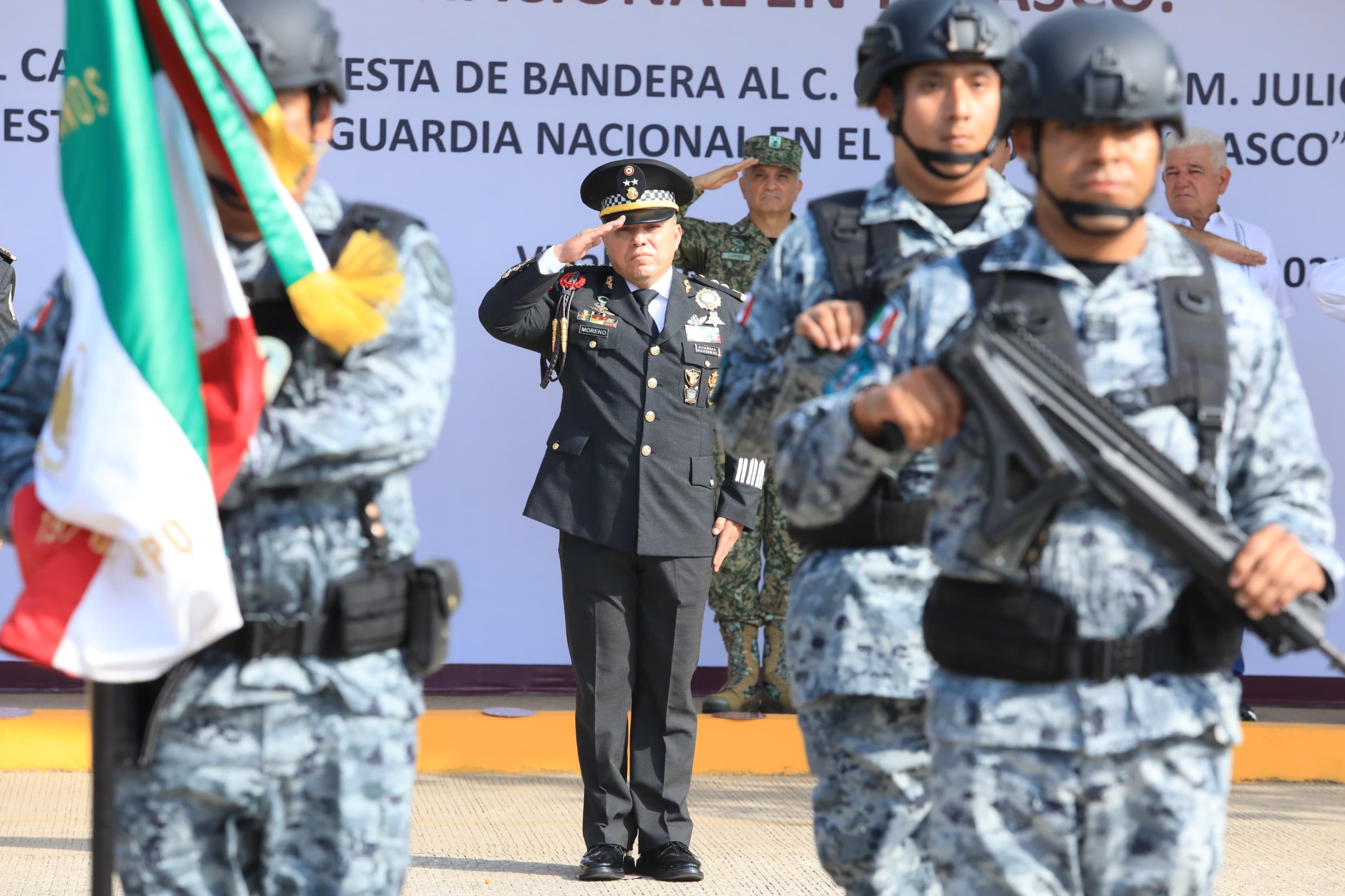 El papel de la Guardia Nacional en Tabasco bajo nueva coordinación