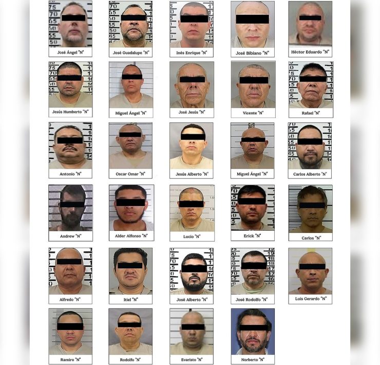 México extradita a 26 narcotraficantes