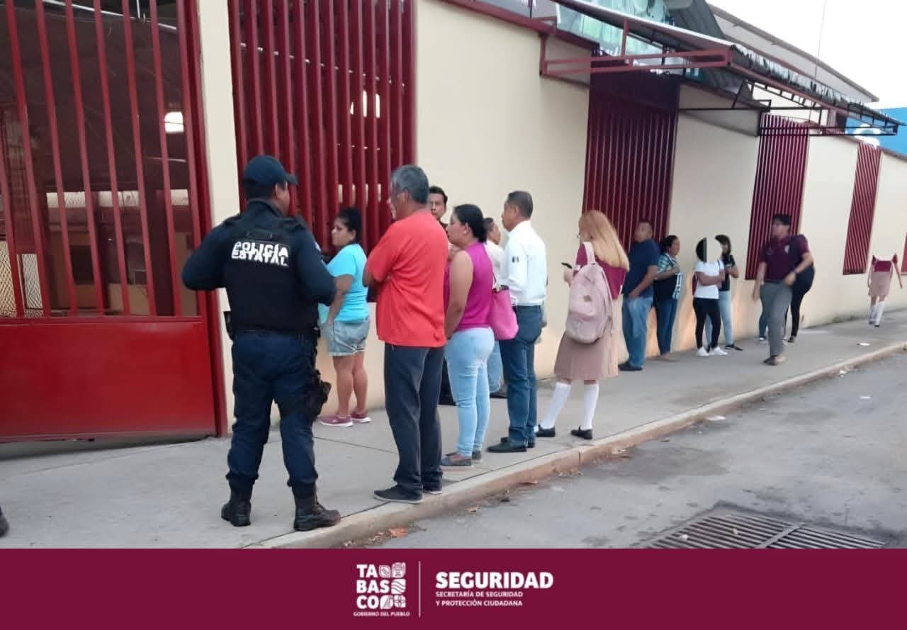 Operativo de seguridad por regreso a clases